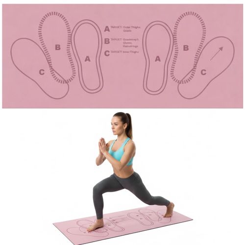 Squat Mat With Foot Position