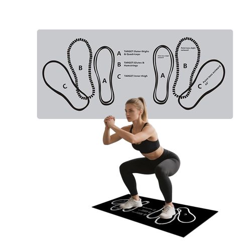 Squat Mat With Foot Position 3